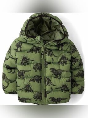 The Children's Place Baby & Toddler Boys Hooded Puffer Jacket, Size 4T